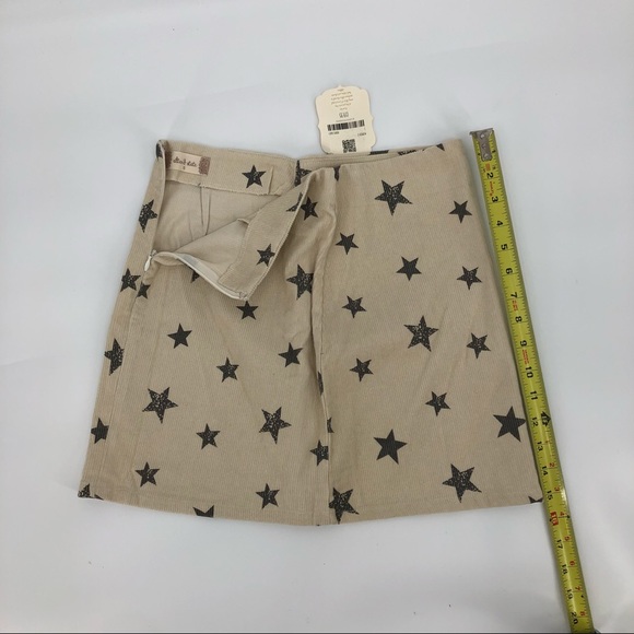 New with Tags! Altar'd State Corduroy Star Mini Skirt - Small - Picture 5 of 6